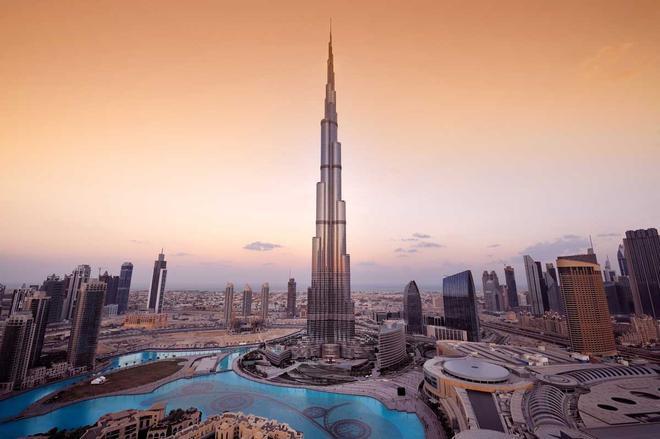 El Burj Khalifa, el edificio más alto del mundo