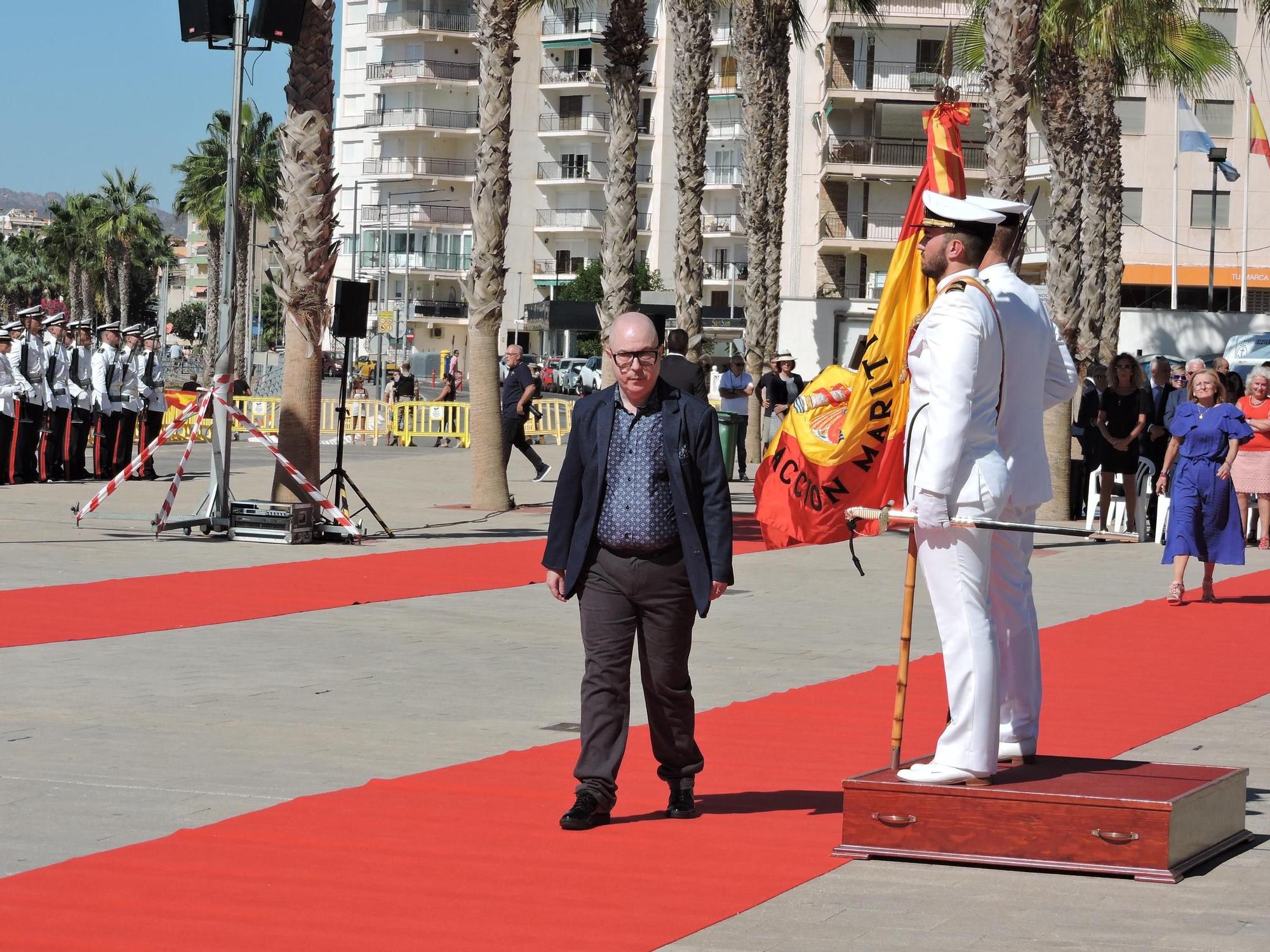 Jura de Bandera para personal civil en Águilas