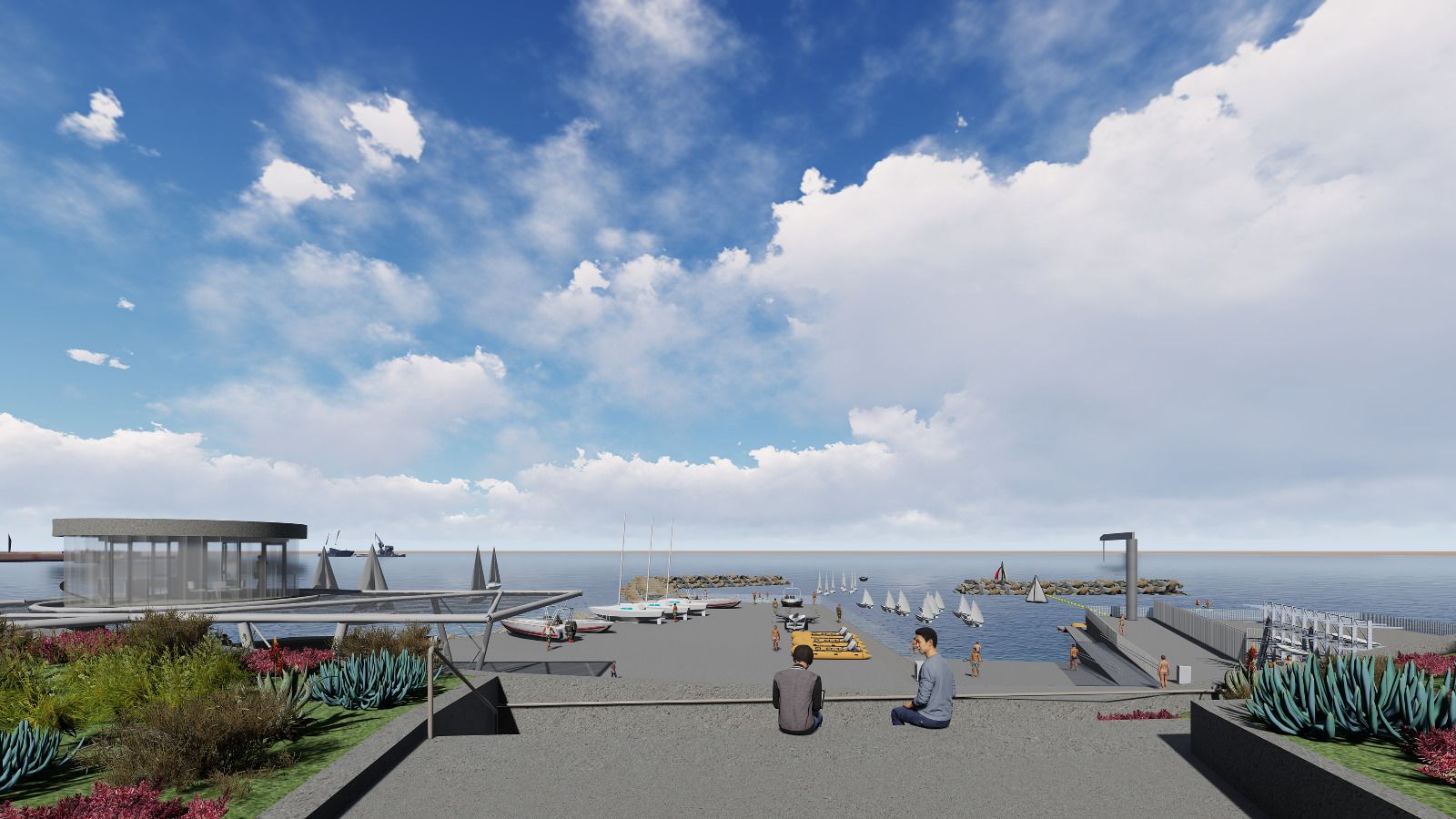 Un nuevo espacio junto al mar en Santa Cruz