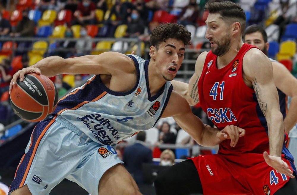 Partido CSKA Moscú - Valencia Basket