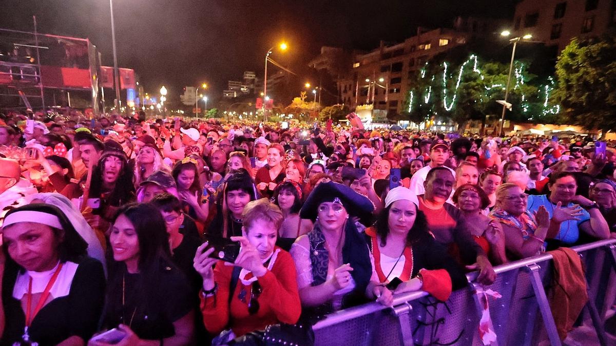 Un momento del Carnaval de Día del pasado sábado en Santa Cruz de Tenerife.