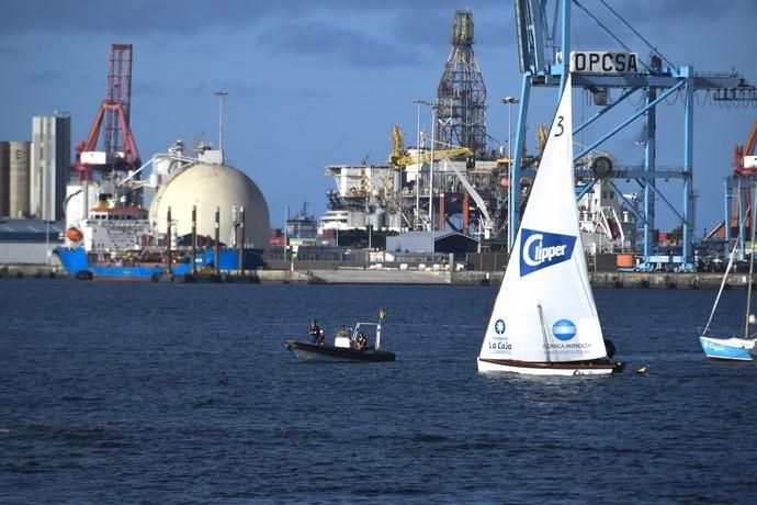 21-09-19 DEPORTES. BAHIA DEL PUERTO. LAS PALMAS DE GRAN CANARIA. Vela latina. Desempate Guanche-Tomás Morales por el título del Campeonato. Fotos: Juan Castro.  | 21/09/2019 | Fotógrafo: Juan Carlos Castro