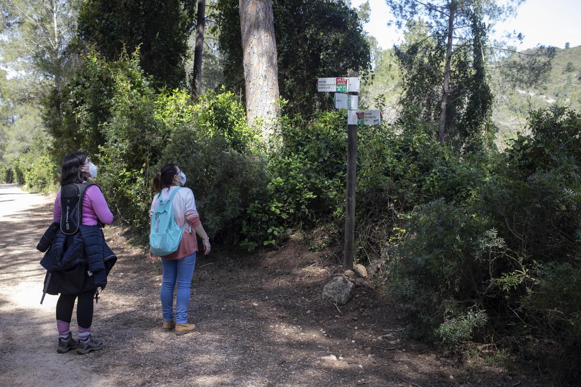 Un paseo por el paraje de la Murta y la Casella de Alzira