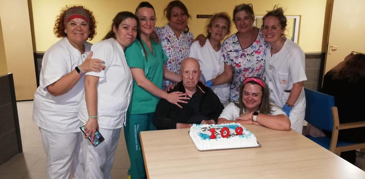 Jesús Redondo Bermejo tiene 109 años