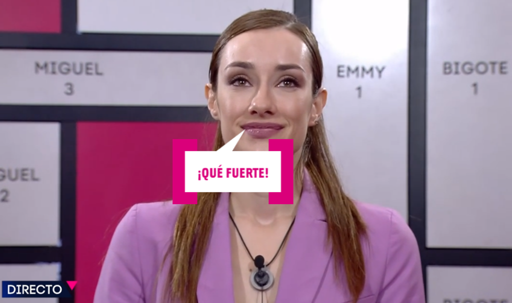 Adara, ¡qué fuerte!