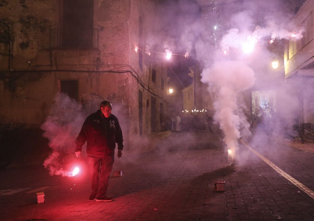 Procesión en Albalat dels Tarongers el día de su patrona.