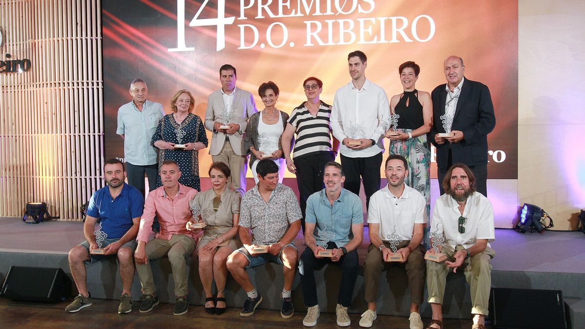 Galardonados en la 14 edición de los Premios D.O. Ribeiro