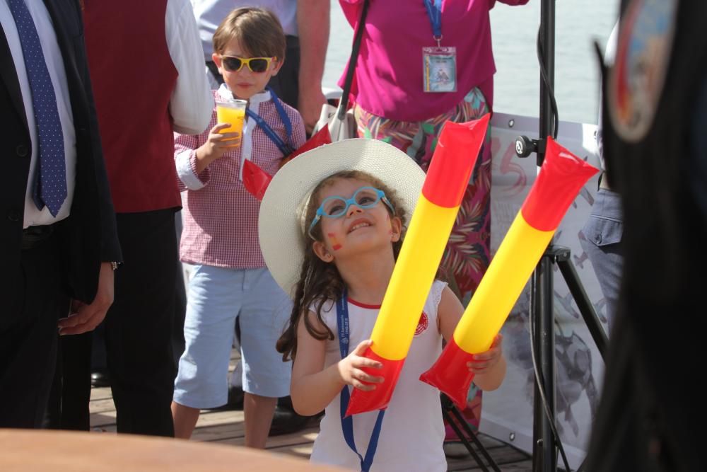 El Rey preside el festival aéreo de la Academia del Aire en Murcia