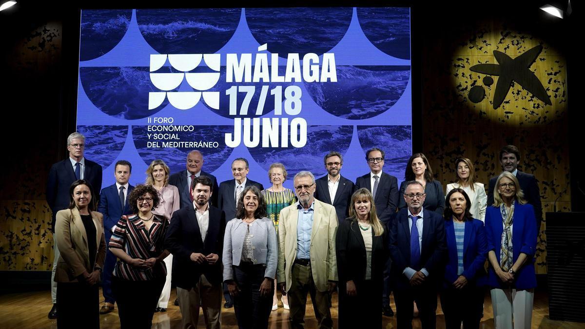 Presentación del II Foro Económico y Social del Mediterráneo en Madrid.