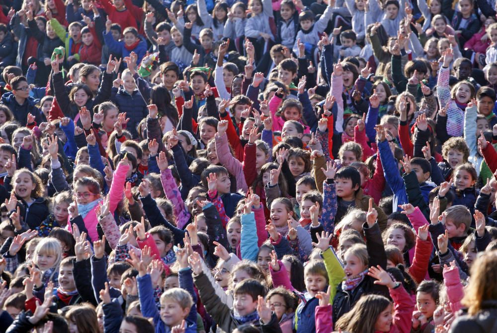 Dia escolar de la no-violència i la pau a Girona