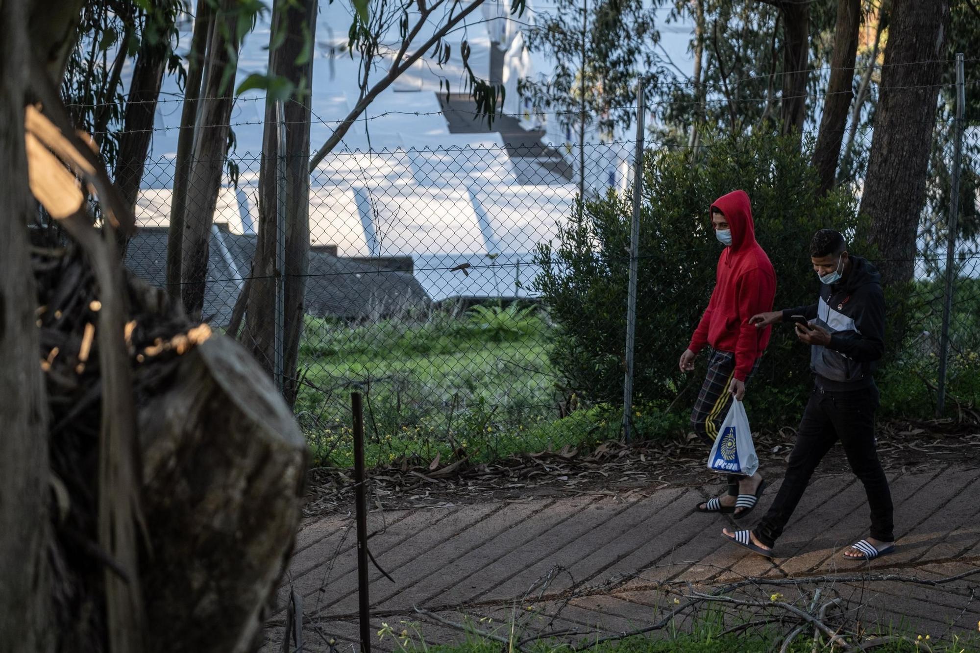 Protestas de los migrantes de Las Raíces