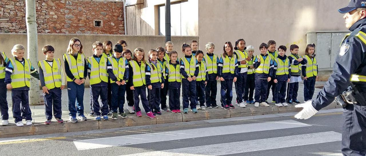 Educació vial al col·legi Bisbe Verger de Santanyí