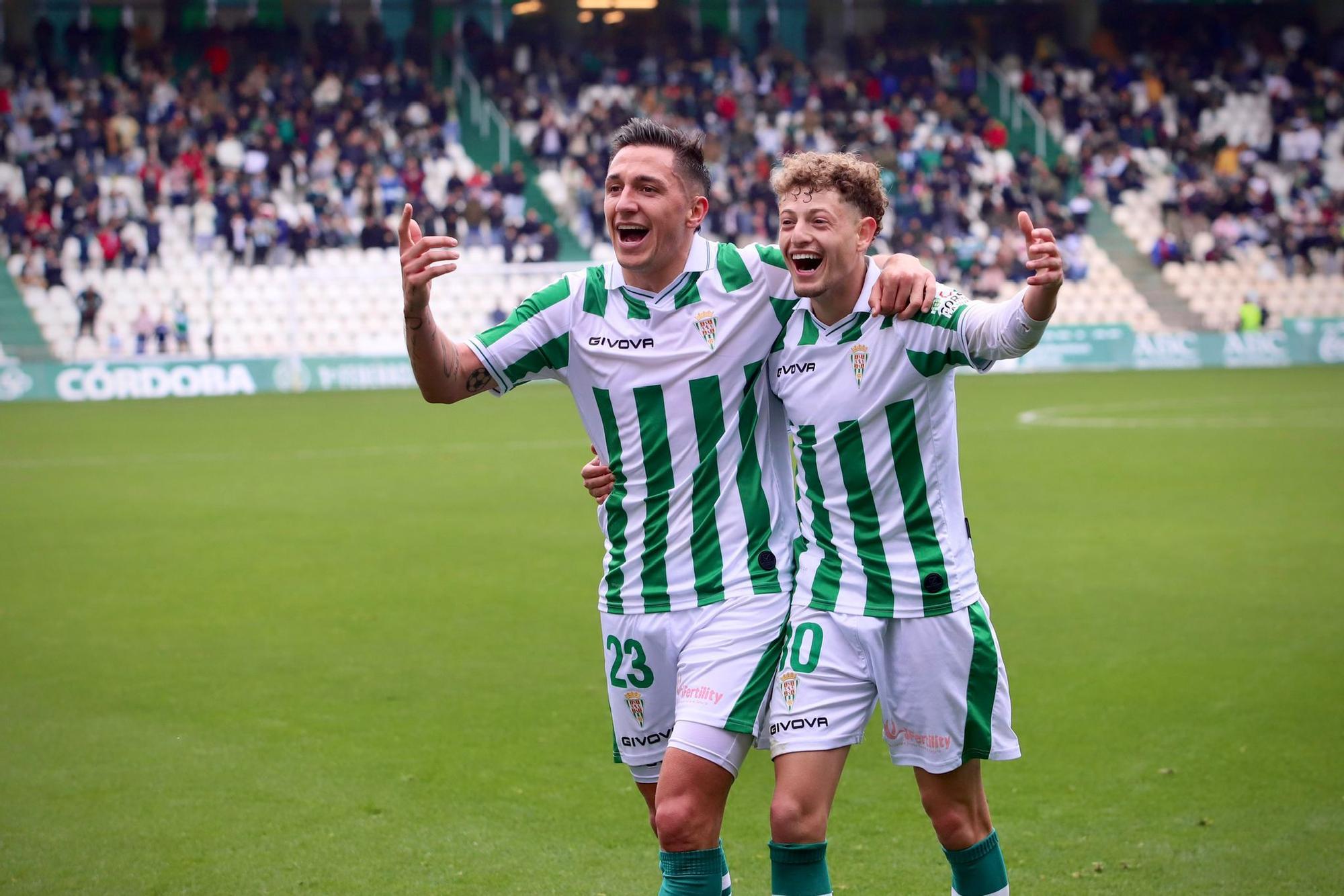 Córdoba CF-Melilla: el partido de El Arcángel en imágenes