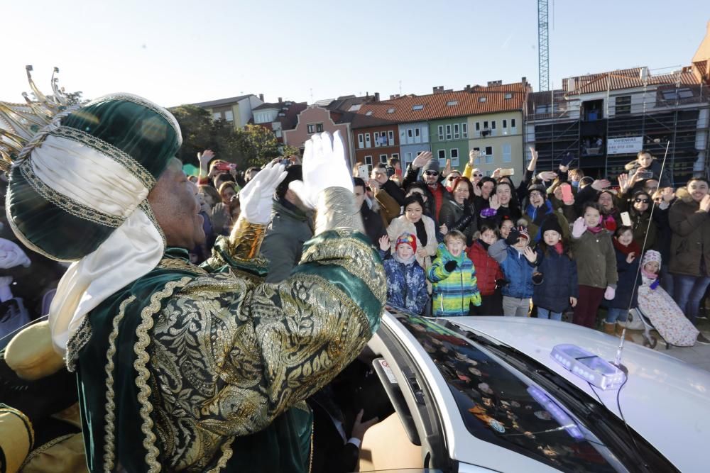 Los Reyes Magos ya están en Gijón