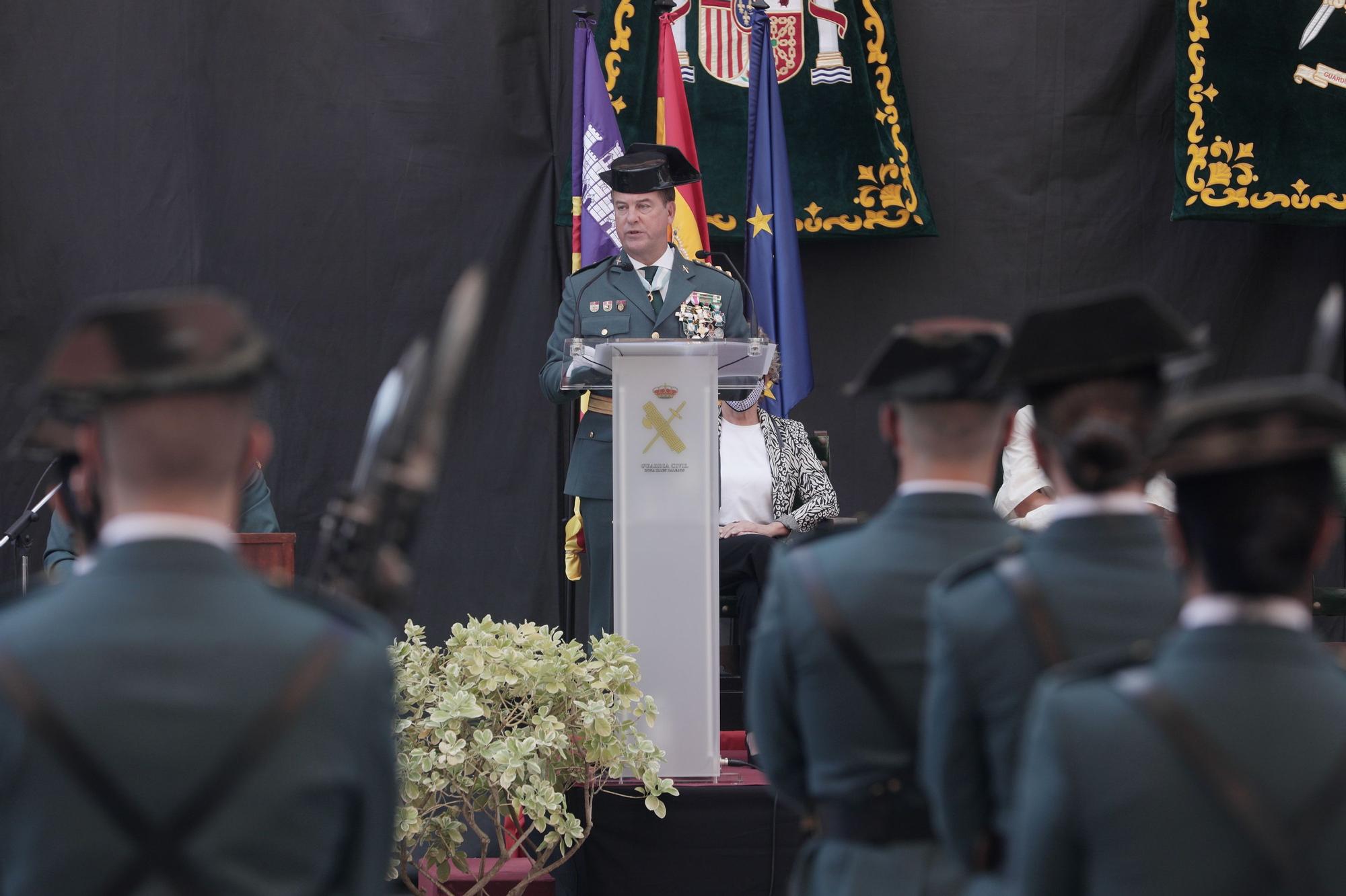 La ‘torrentada’ de Sant Llorenç y la covid copan la patrona de la Guardia Civil