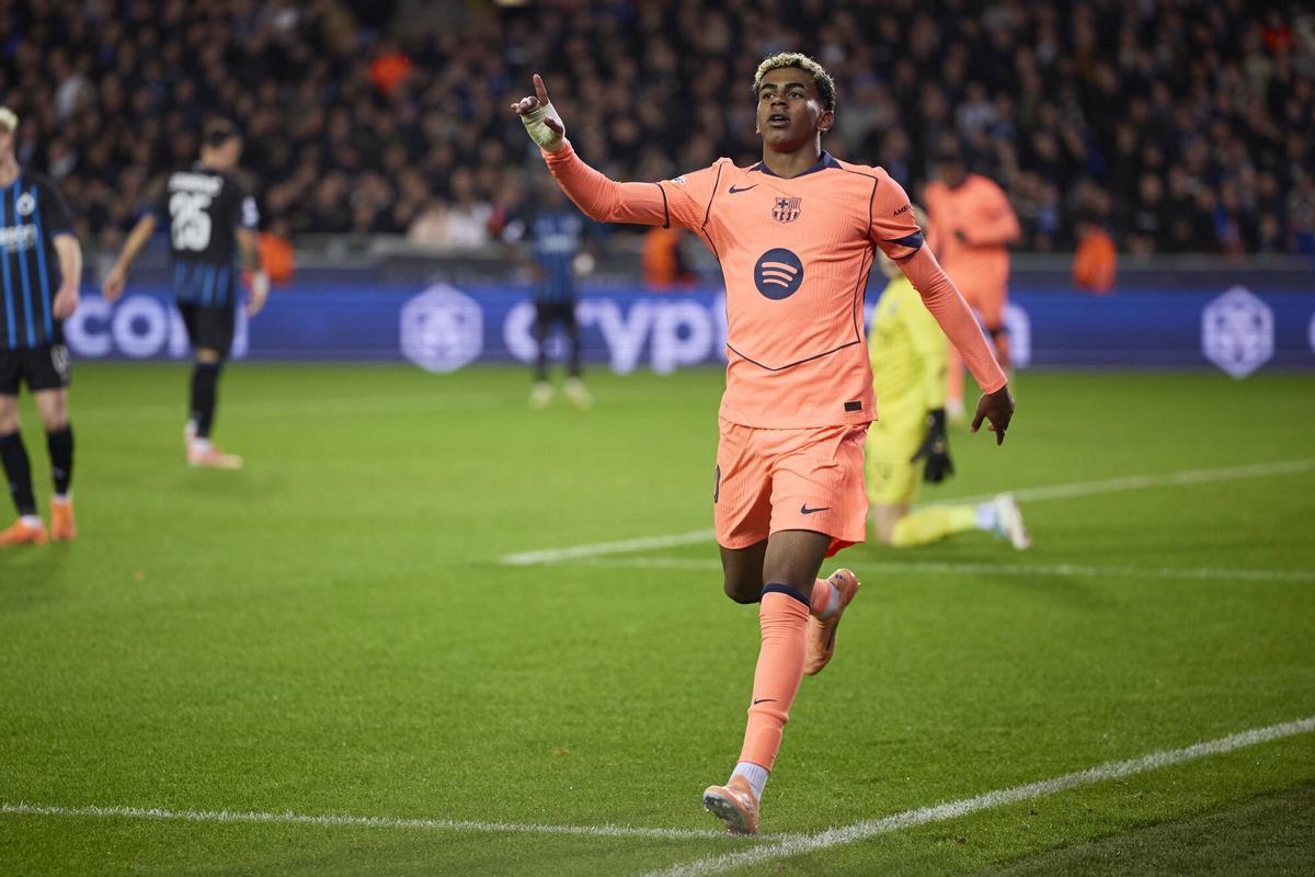 Lamine Yamal vuelve a estar a tope