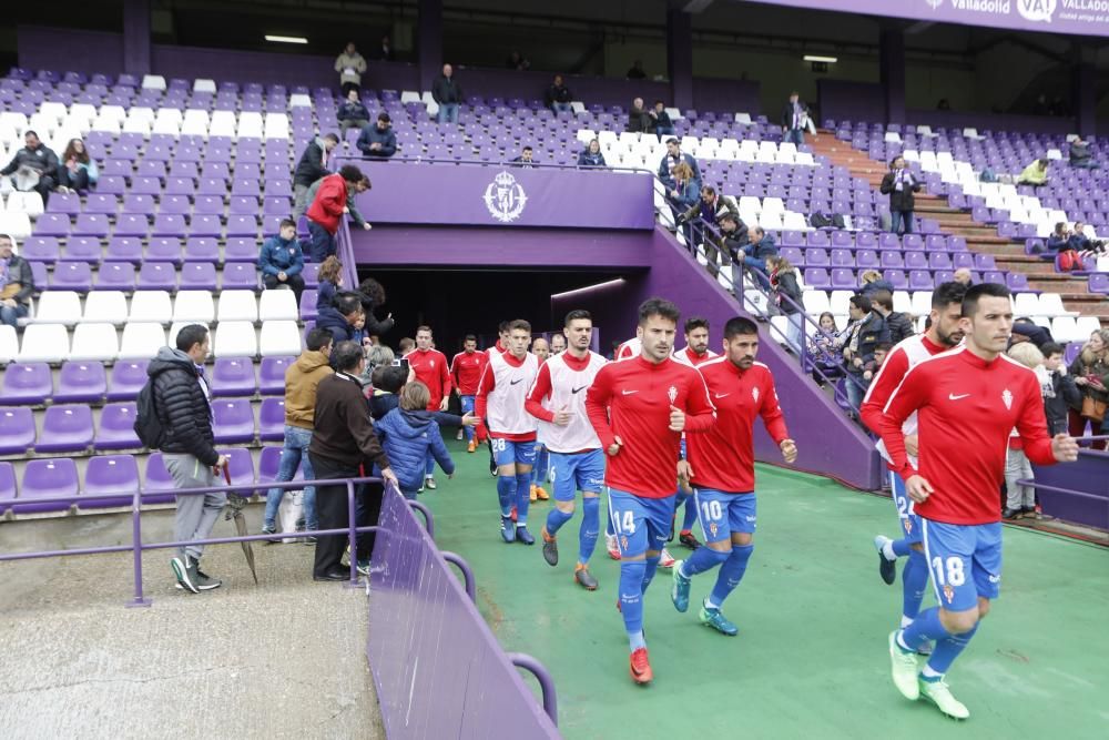 Valladolid - Sporting, en imágenes