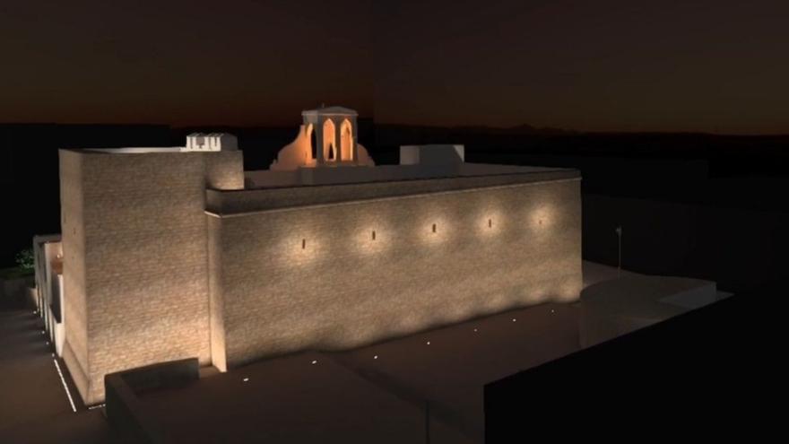 La iglesia de Sant Antoni tendrá una nueva iluminación monumental
