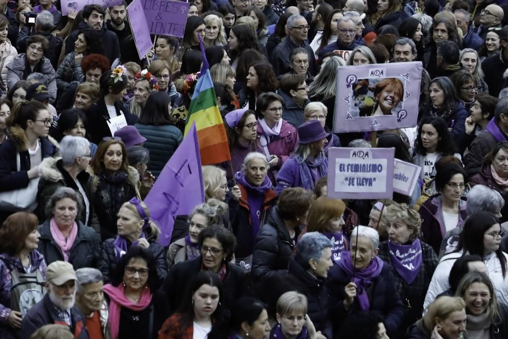 La manifestación, en imágenes