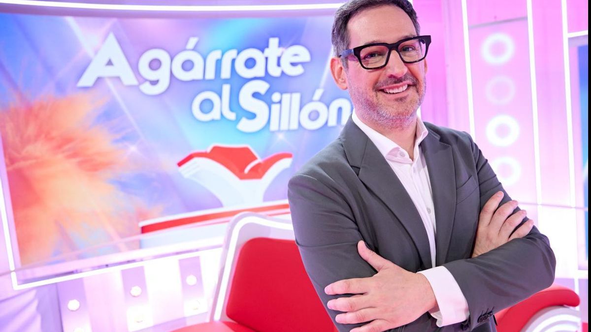 Eugeni Alemany, presentador de 'Agárrate al sillón'