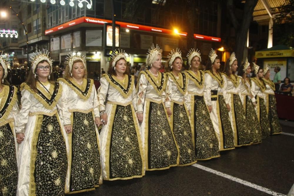 Desfile de Moros y Cristianos en Murcia