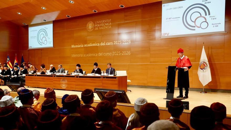 Apertura del curso en la UPV