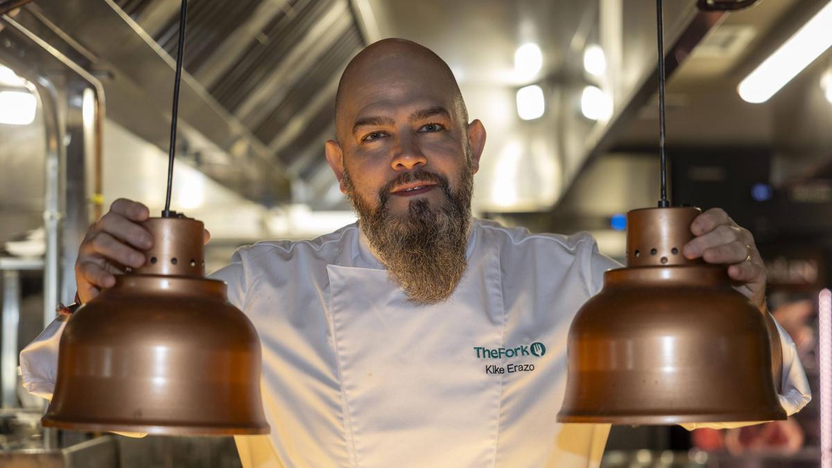 Kike Erazo, chef y copropietario del restaurante Morralla.