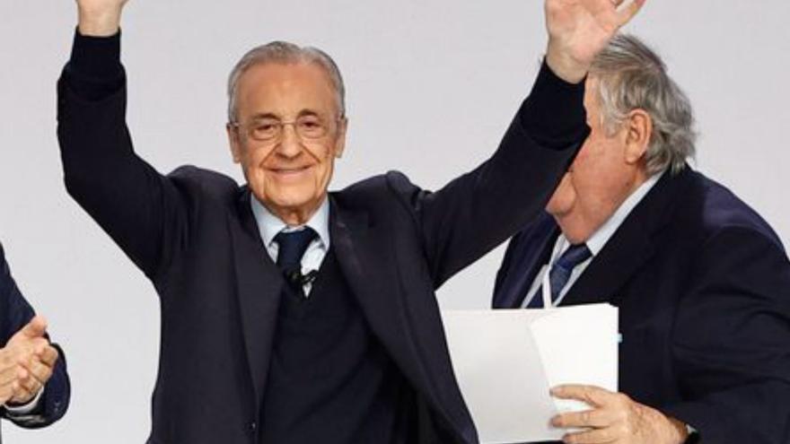 Florentino, ayer. |  Agencias