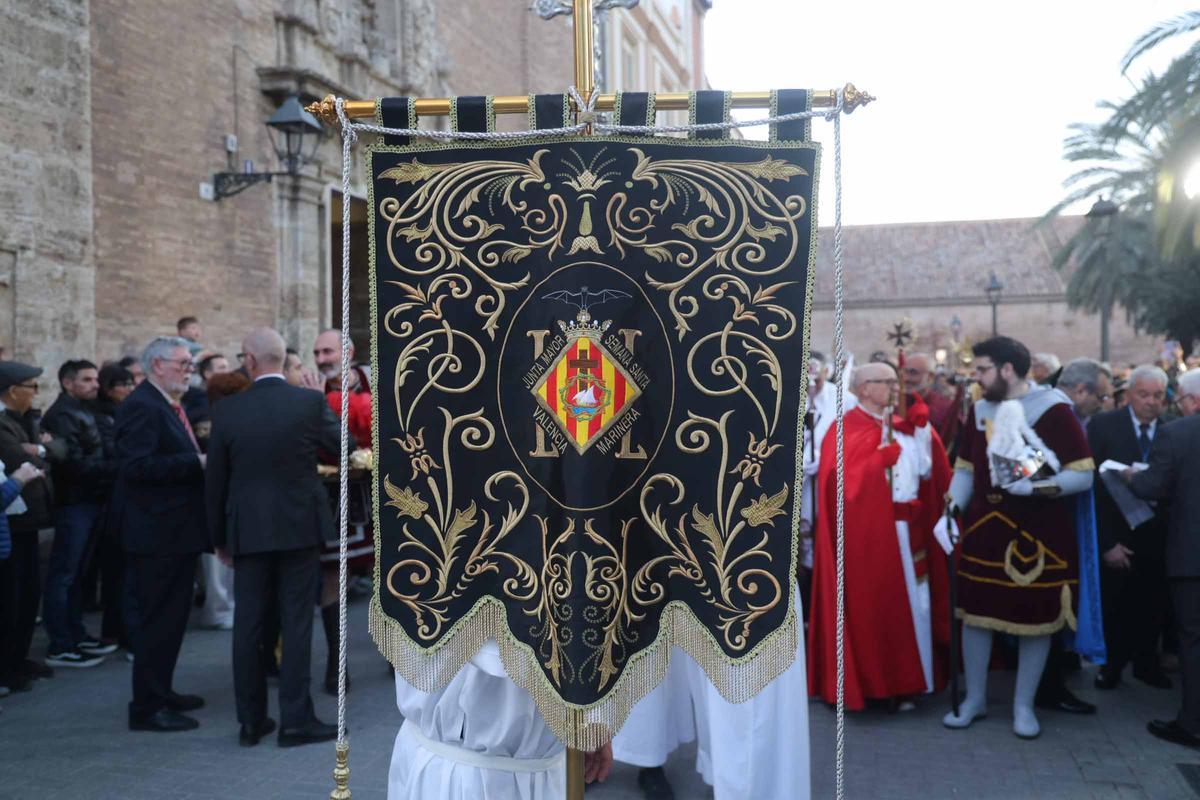 Solemnidad multitudinaria en el Jueves Santo de València