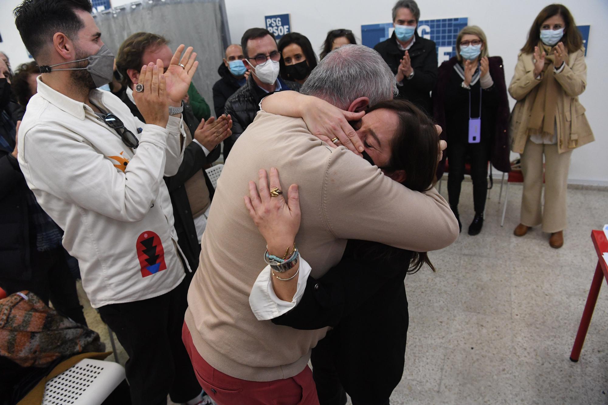 Inés Rey, elegida secretaria general de la Agrupación Socialista de A Coruña