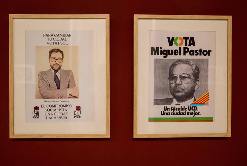 Exposición "40 años de ayuntamientos democráticos" en la Diputación de València