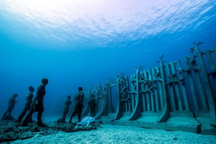 El museo submarino de Lanzarote se inaugura