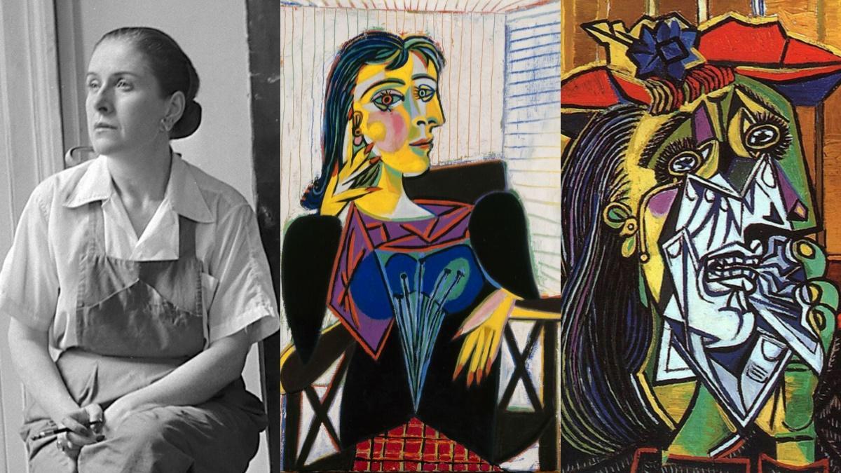 Dora Maar, vista por Picasso, &quot;desde una perspectiva torturada&quot; y cruel, en palabras de Siri Husvedt, en el segundo caso.