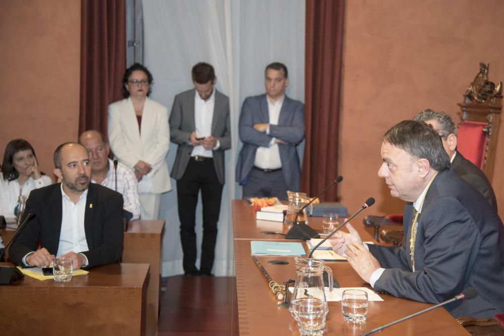 Valentí Junyent pren per tercer cop la vara d'alcalde de Manresa