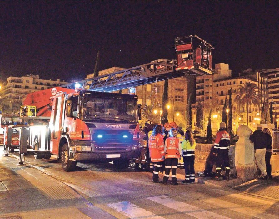 Accidente en Sa Riera