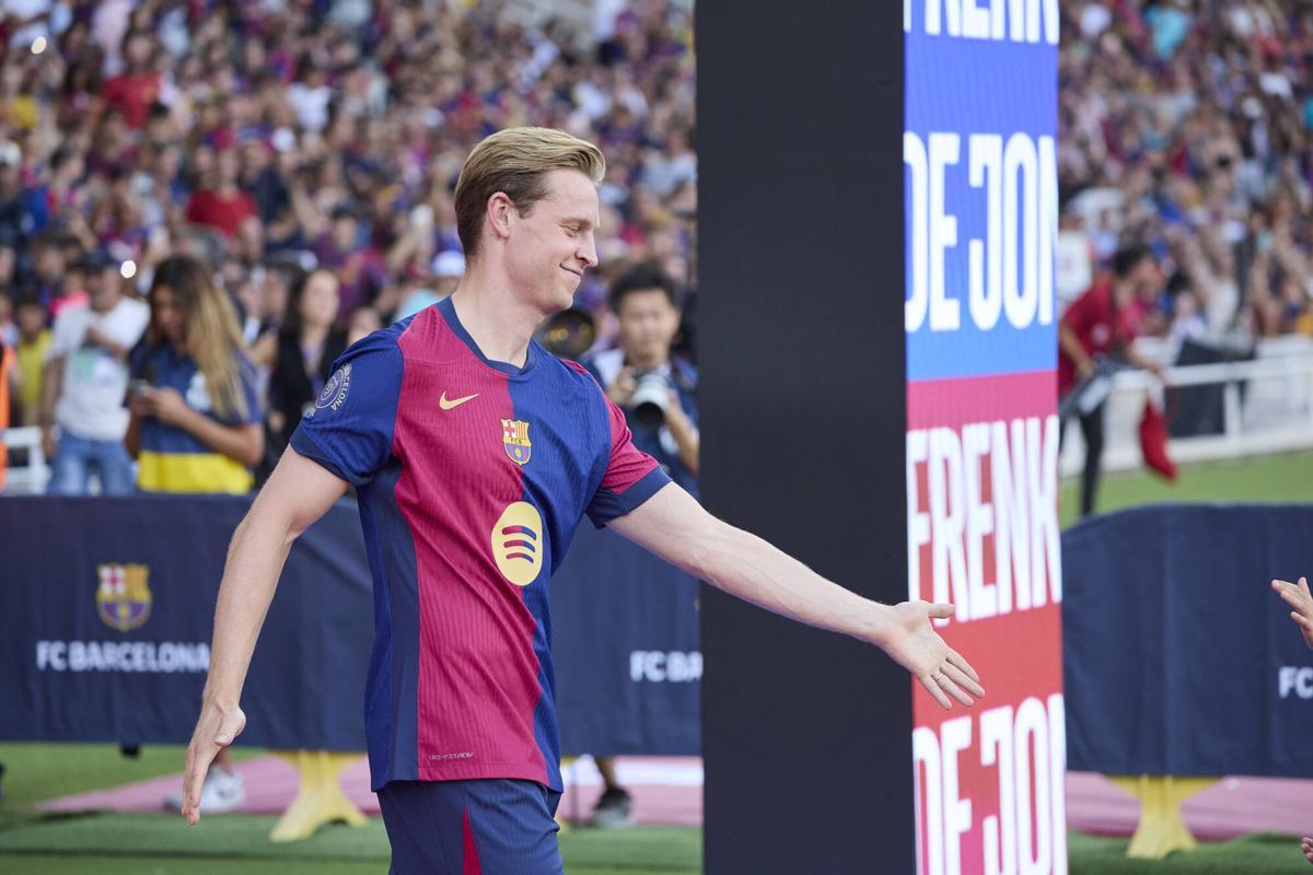 De Jong, en el último Joan Gamper