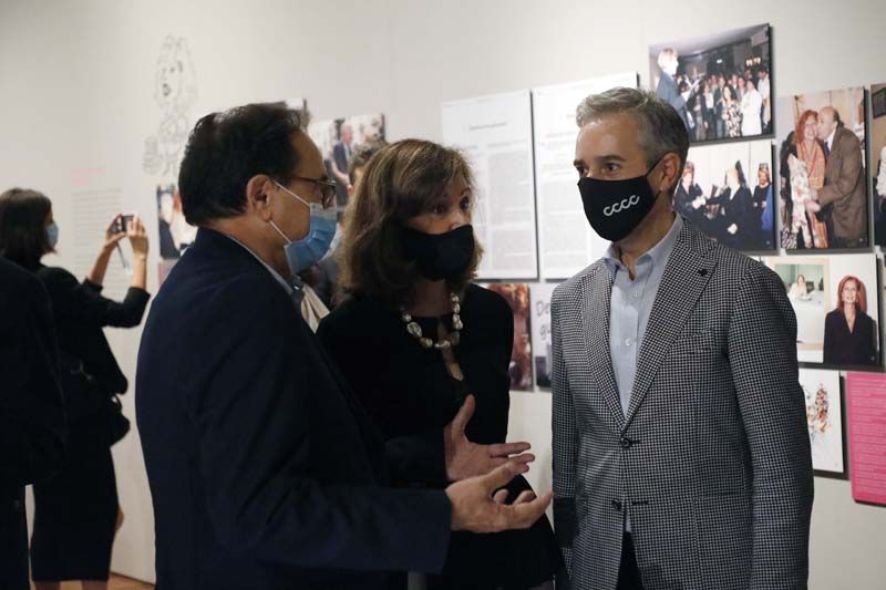 Inauguración de la exposición de Carmen Alborch en València