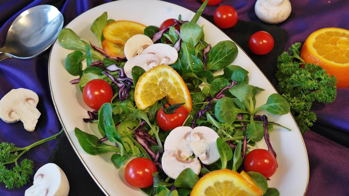 Las ensaladas son un plato ideal para adelgazar