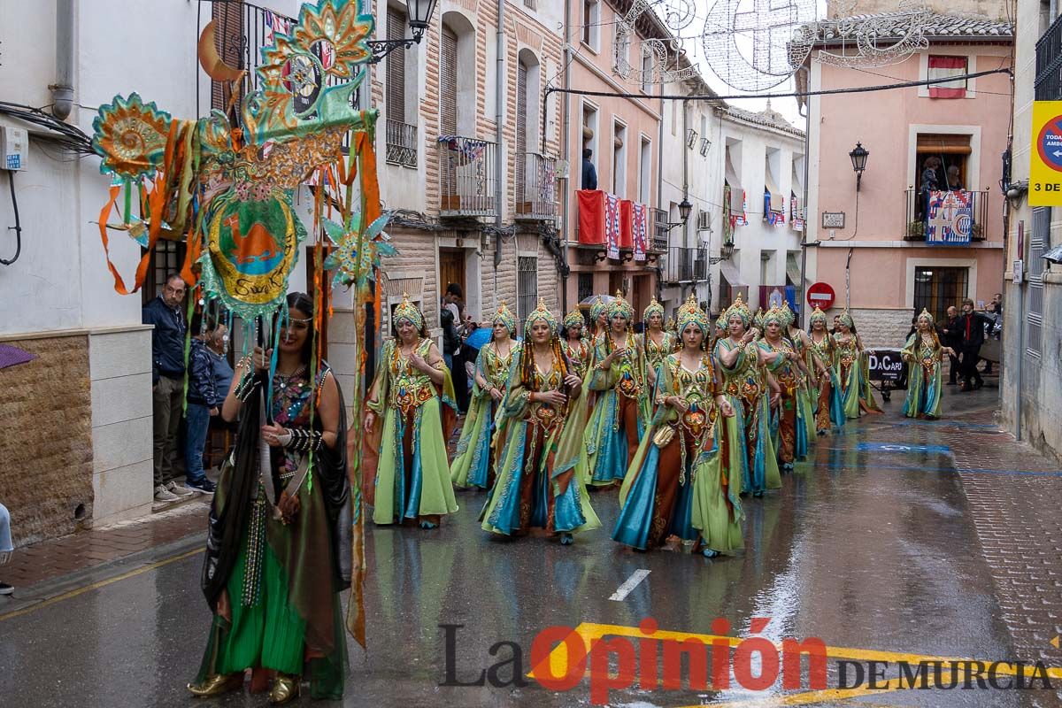 Desfile de Moros y cristianos y parlamento en las Fiestas de Caravaca