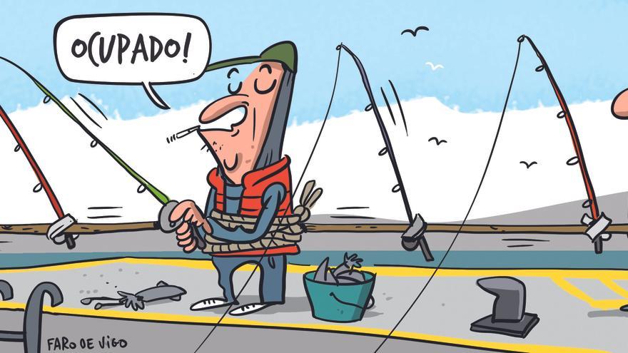 Pesca recreativa en Galicia: ¿dónde puedo echar unas cañas?