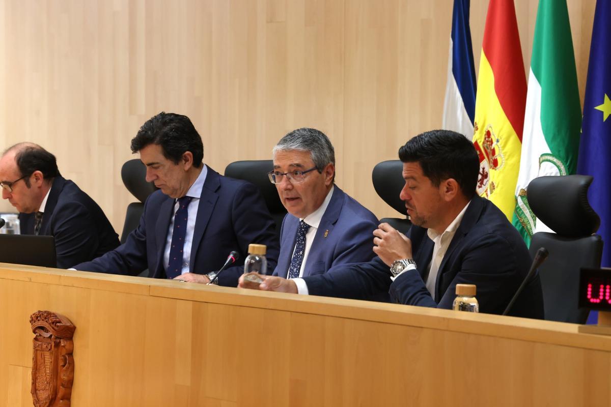 Pleno de la Diputación celebrado este martes.