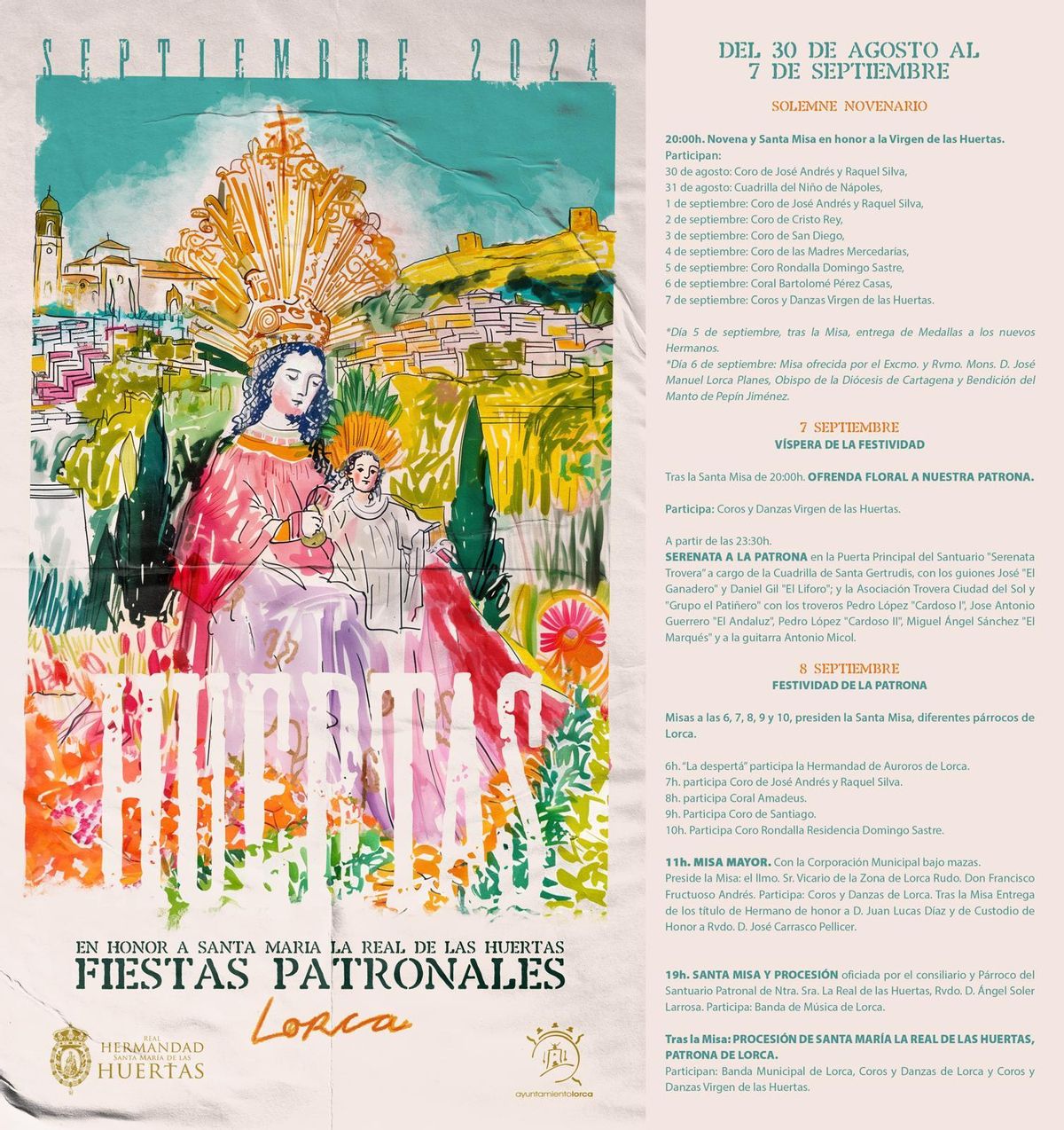 Programa completo de actos
