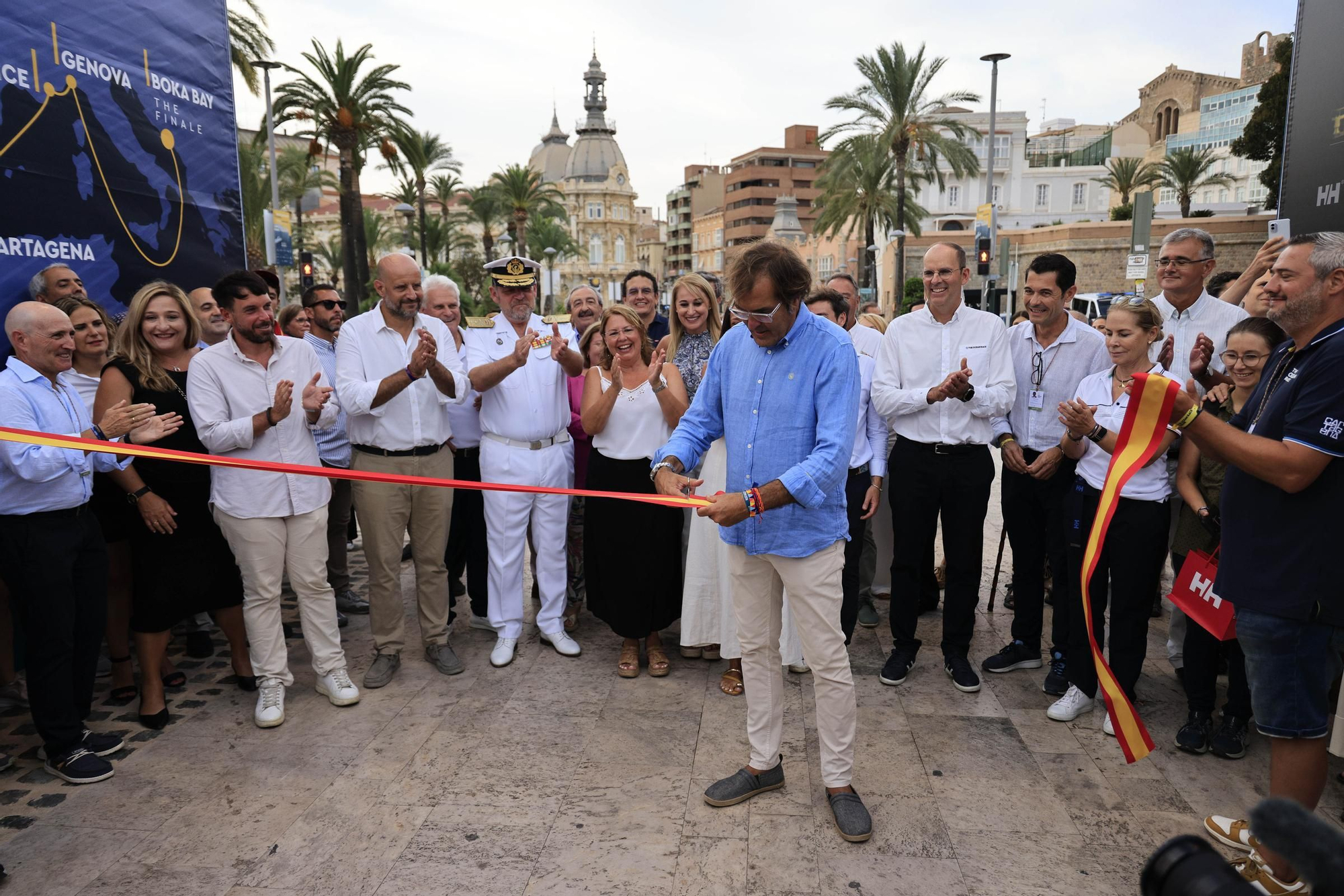 El ambiente de The Ocean Race en Cartagena