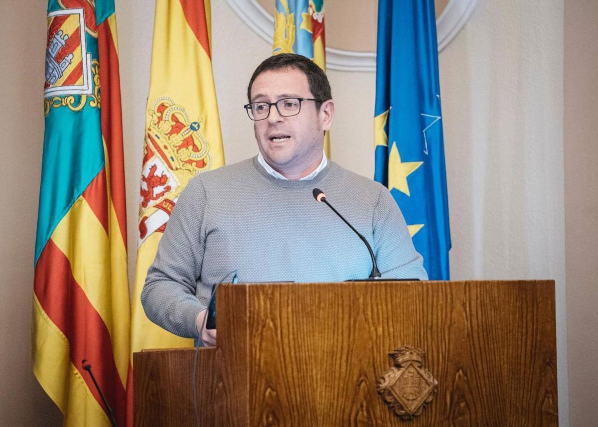 Ignasi Garcia es el portavoz del grupo municipal de Compromís en el Ayuntamiento de Castelló.
