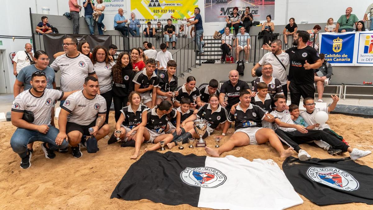 Castro Morales y Santa Rita, Campeones de la Copa Fundación La Caja de Canarias en base