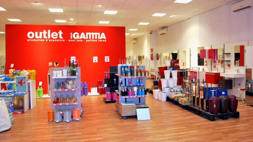 Part de l&#039;estoc de l&#039;outlet de Grup Gamma, a Sallent