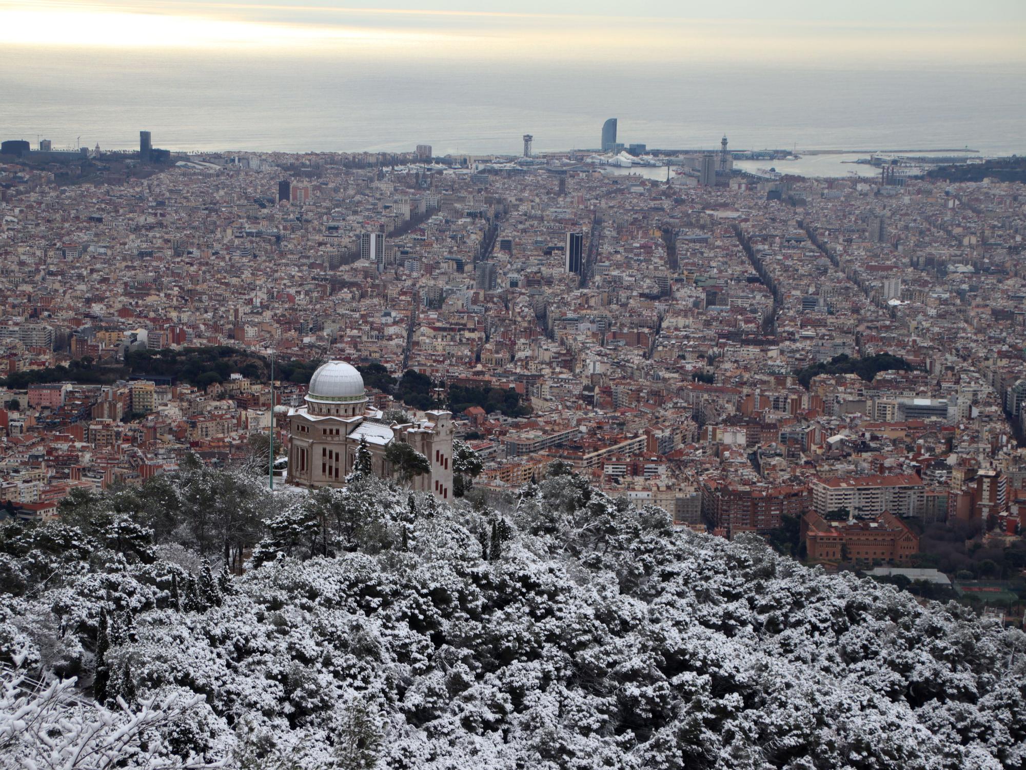 La neu enfarina Barcelona