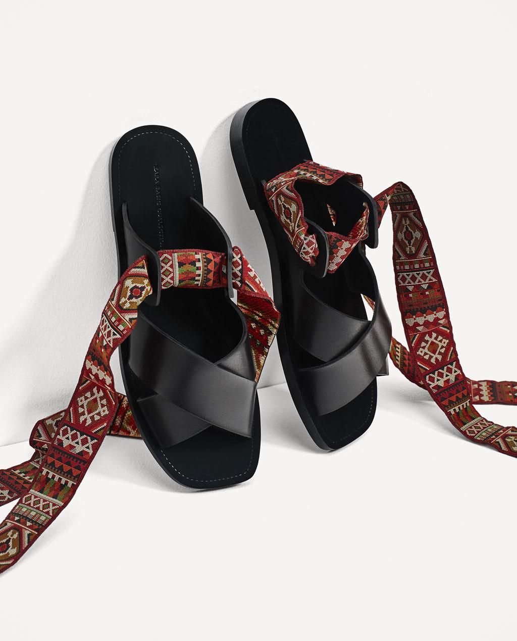 Sandalias con tiras intercambiables