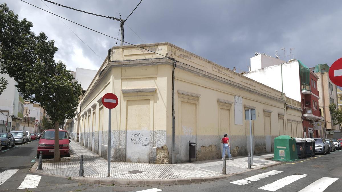 La antigua fábrica La Favorita, que los vecinos quieren convertir en un espacio cultural.