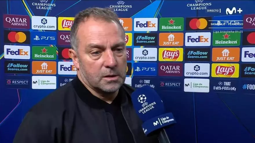 ¿Favoritos en la Champions? Flick tiene clara la respuesta correcta